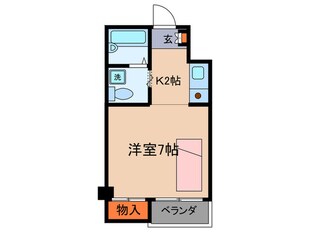 ハイツ高樋１の物件間取画像